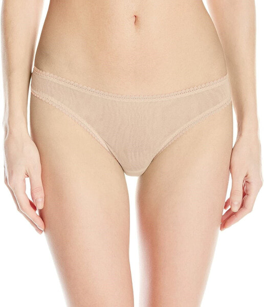 OnGossamer Women's 246591 Mesh Low-Rise Thong Panty Underwear Size L/XL