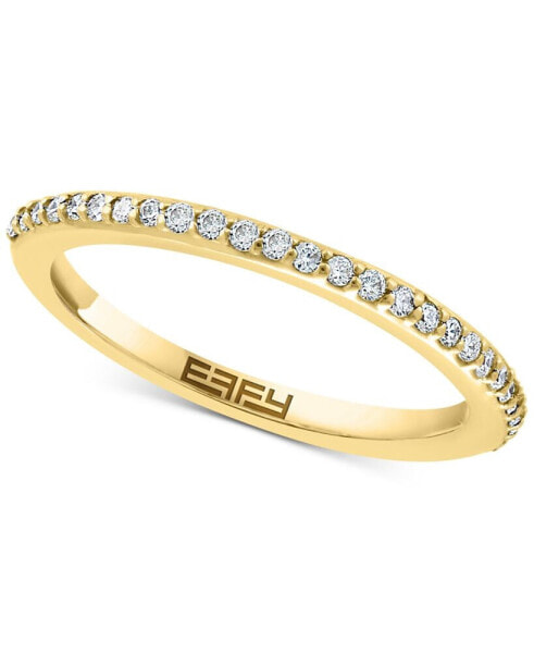 EFFY® Diamond Band (1/4 ct. t.w.) in 14k Gold
