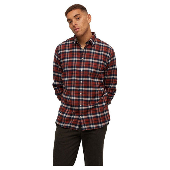 SELECTED Slimowen-Flannel long sleeve shirt