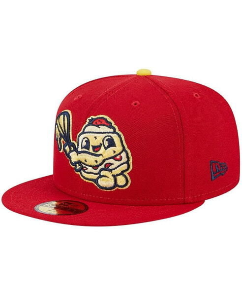 Men's Red Binghamton Rumble Ponies Theme Nights Southern Tier Shortcakes 59FIFTY Fitted Hat