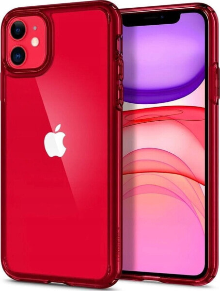 Spigen Spigen Ultra Hybrid, red - iPhone 11