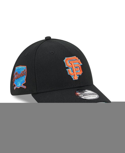 Men's Black San Francisco Giants 2023 MLB Father's Day 39THIRTY Flex Hat