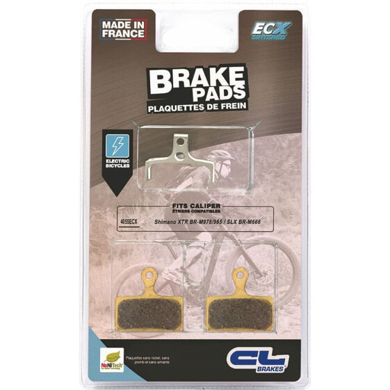 CL BRAKES E-Bike 4067ECX Sintered Disc Brake Pads