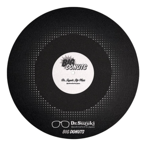 Dr. Suzuki 7" The Big Donuts Slipmat, black