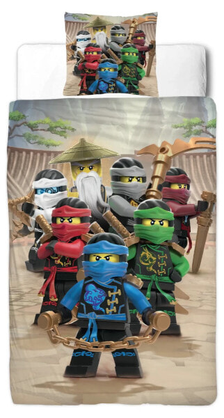 Детское постельное белье Lego Ninjago MTOnlinehandel - Удобное, мягкое, с двусторонним дизайном