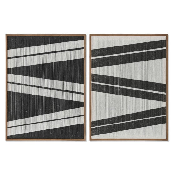 Painting Home ESPRIT Stripes Urban 60 x 3 x 60 cm (2 Units)