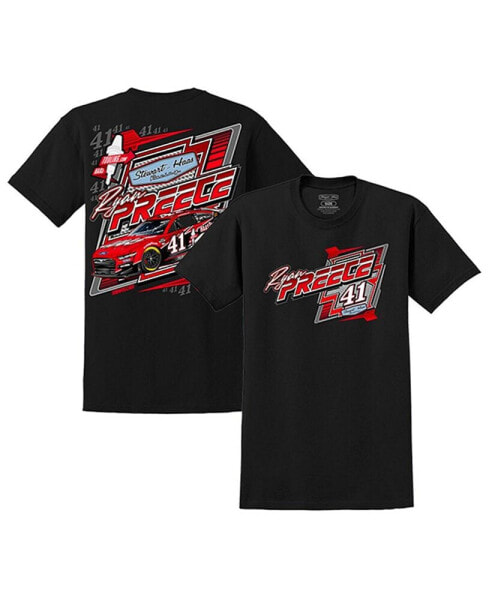 Men's Black Ryan Preece 2023 #41 HAAS T-shirt