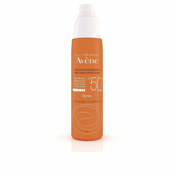 Avene Sun Care Spray SPF50+  Солнцезащитный спрей для чувствительной кожи 200 мл