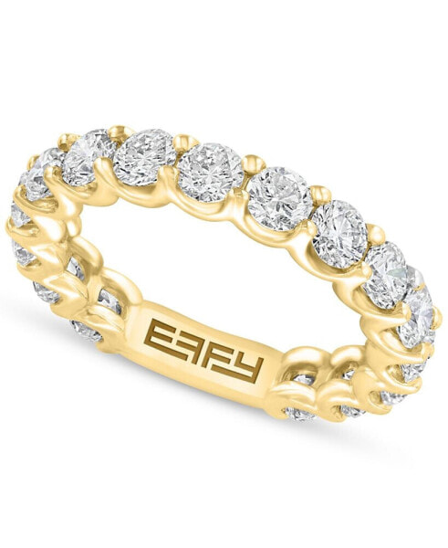 EFFY® Diamond Eternity Band (3 ct. t.w.) in 14k White or Yellow Gold