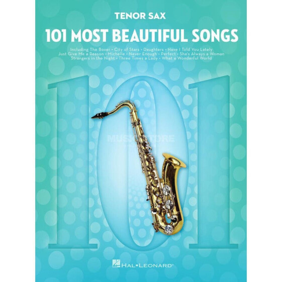 Hal Leonard 101 Most Beautiful Songs For Tenor Sax