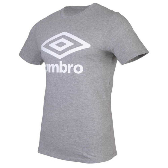 Мужская спортивная футболка белая с логотипом UMBRO Football Wardrobe Large Logo