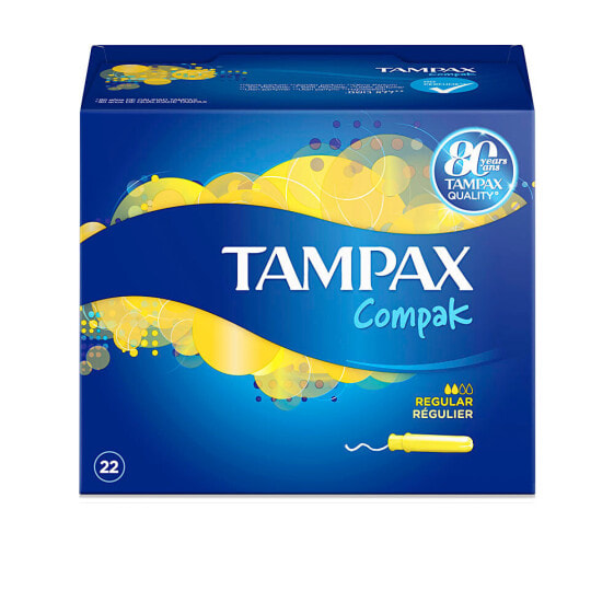 TAMPAX Compak Regular Тампон 22 шт 4015400715320