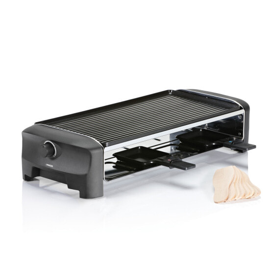 Princess 162840 Raclette 8 Grill and Teppanyaki Party - 1200 W - 220-240 V - 2.61 kg - 242 mm - 140 mm - 562 mm