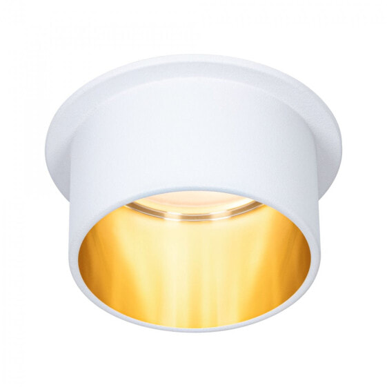 PAULMANN Gil Coin - Surfaced lighting spot - 230 V - Gold - White