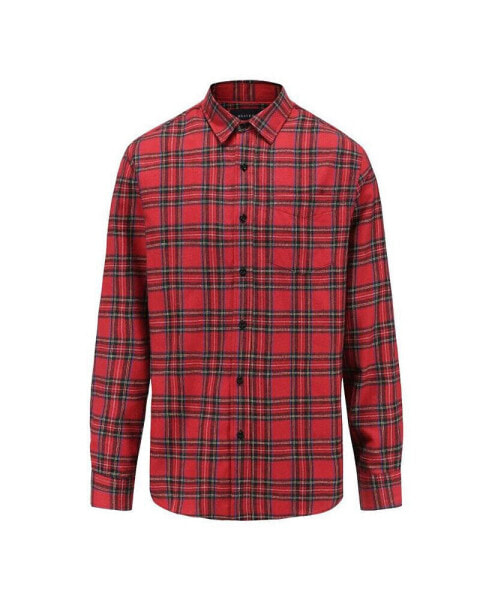 Big & Tall Button Down Classic Fit Flannel Shirt