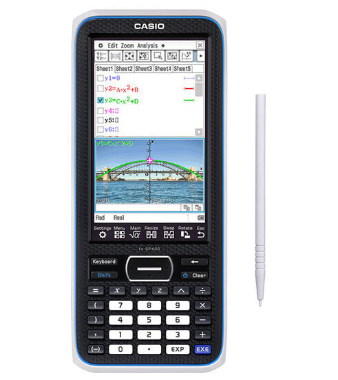 Casio ClassPad fx-CP400 - Pocket - Graphing - Battery - Black