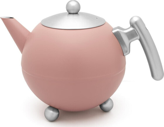 Bredemeijer Bredemeijer Teapot Bella Ronde 1,2l pink matt 101014