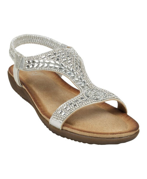 Women's Wynn Embellished Flat Sandals