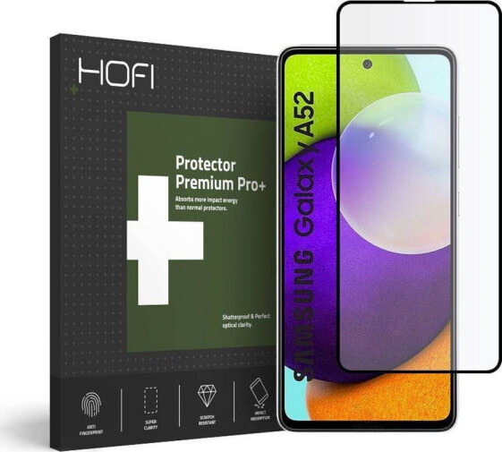 Защитное стекло для смартфона Hofi Glass Pro+ Galaxy A52 LTE/5G черное