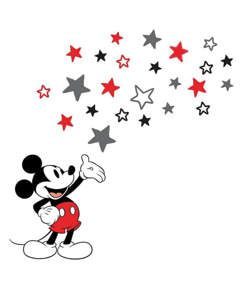 Disney Baby Magical Mickey Mouse Wall Decals - Gray/Red