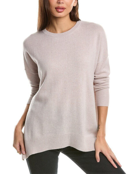 Forte Cashmere Easy Crew Cashmere Pullover Women's