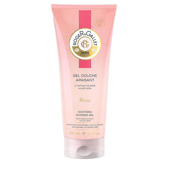 Гель для душа успокаивающий Roger & Gallet Rose 200 мл.