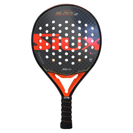 SIUX Black carbon revolution 2 23 padel racket