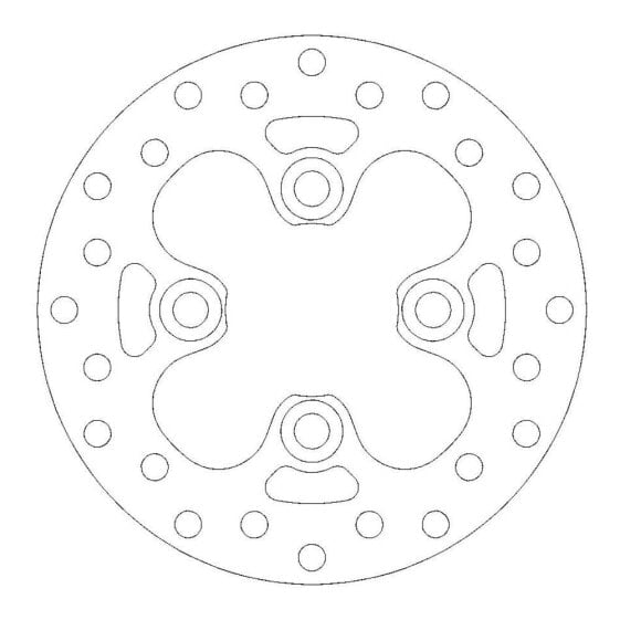 MOTO-MASTER Halo Kawasaki 110320 front brake disc