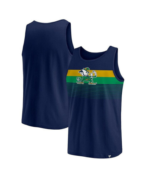 Branded Men's Navy Notre Dame Fighting Irish Wild Game Tank Top