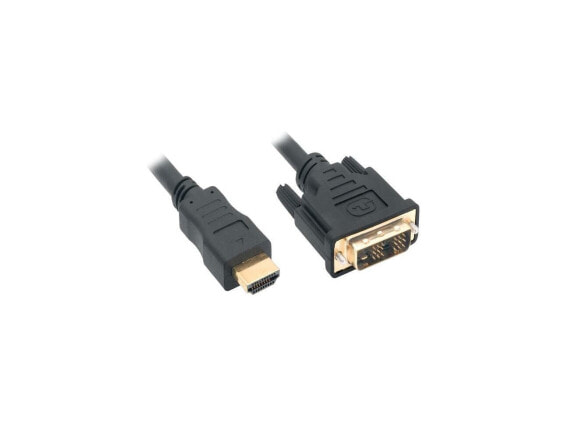 Kaybles HDMIDVI-10BK 10 ft. HDMI Male to DVI-D Adapter Cable with Gold-plated Co