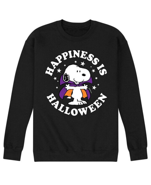 Men's Peanuts Happiness Fleece T-shirt