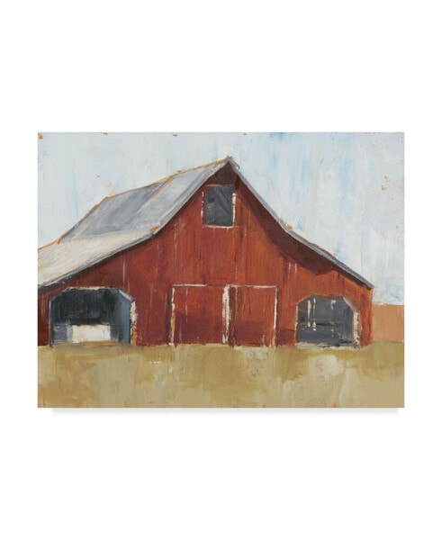 Ethan Harper Rustic Red Barn I Canvas Art - 20" x 25"