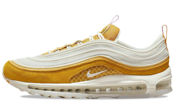 Кроссовки беговые Nike Air Max 97 Koi мужские бело-желтые