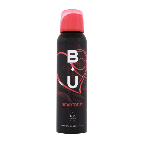 B.U. Heartbeat 150 ml deodorant Deospray für Frauen