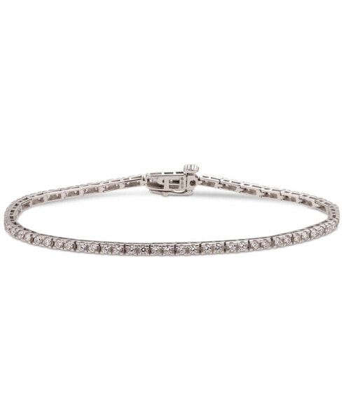 Diamond Tennis Bracelet (1 ct. t.w.) in 10k White Gold