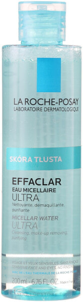 Mizellen-Reinigungswasser zum Abschminken für das Gesicht - La Roche-Posay Effaclar Make-Up Removing Purifying Water 200 ml