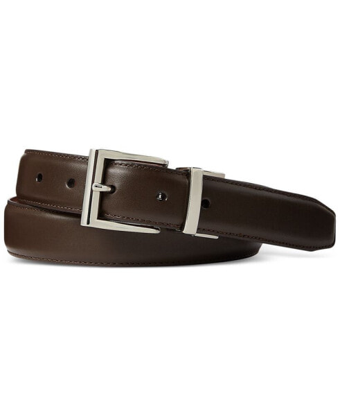 Men's Reversible Leather Dress Belt