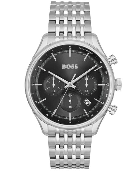 Men's Gregor Quartz Fashion Chronograph Stainless Steel Watch 45mm