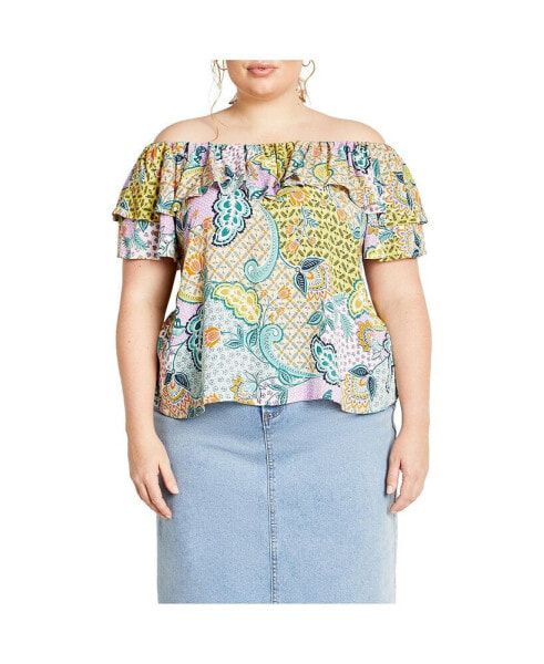 Plus Size Daydream Top