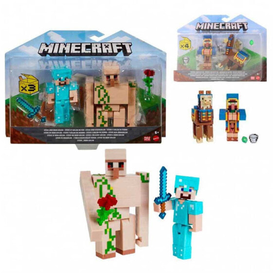 MINECRAFT Pack Of 2 Figure