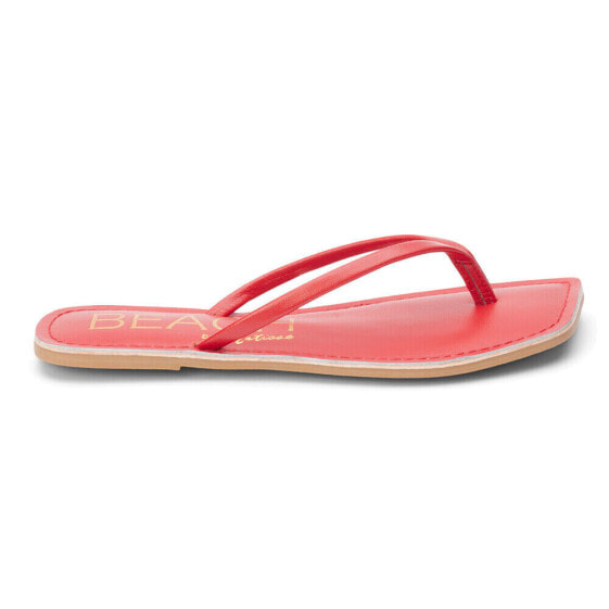 BEACH by Matisse Bungalow Flip Flops Womens Red Casual Sandals BUNGALOW-600