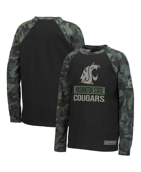 Футболка Colosseum Большие и Washington State Cougars