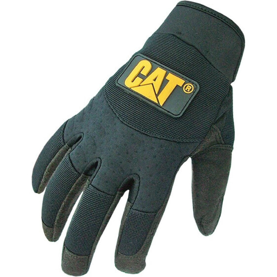 CATERPILLAR CAT012211J durable synthetic leather mechanical glove with padded palm