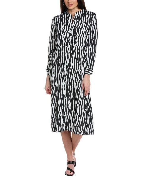 Yal New York Printed Midi Dress Women's