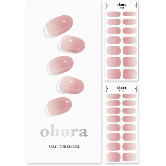 Листы геля для ногтей Ohora Semi Cured Gel Milk Rose 30 Предметы