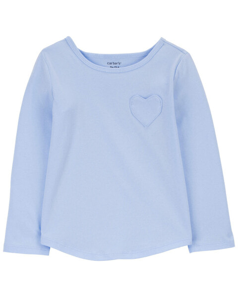 Toddler Heart Pocket Tee 4T