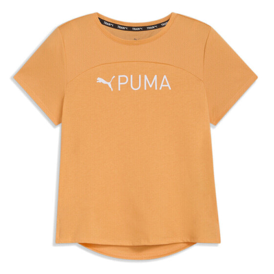 Puma Fit Logo Ultrabreathe Crew Neck Short Sleeve T-Shirt Womens Size S Casual