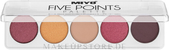 Lidschattenpalette - Miyo Five Points Palette 16 - Holy Grail