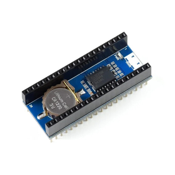 RTC DS3231 module - real time clock - I2C - for Raspberry Pi Pico - Waveshare 19426