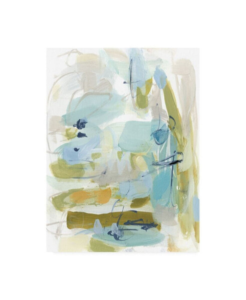 Christina Long Reflecting Abstract Canvas Art - 19.5" x 26"